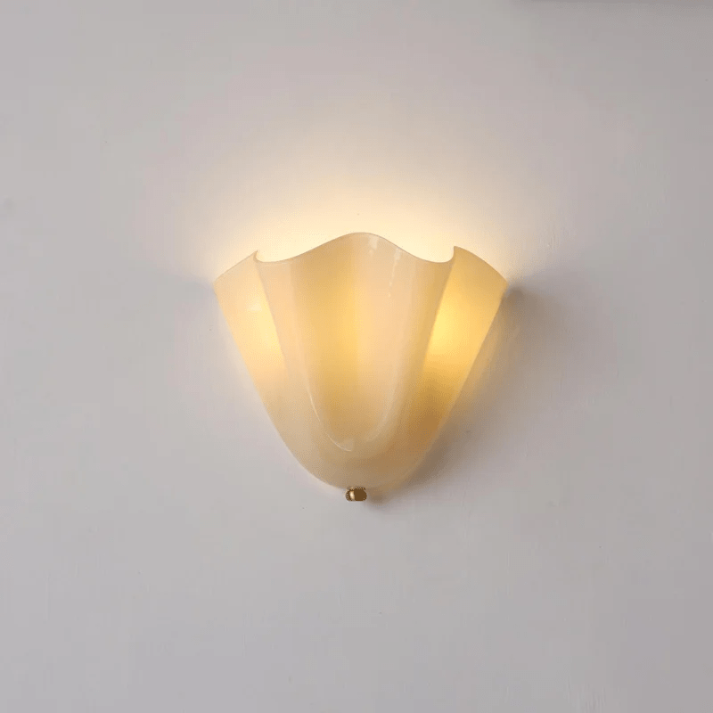 Aldeneth Glass Wall Light-Moonnatur