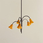 Beldenbrook Glass Chandelier-Moonnatur