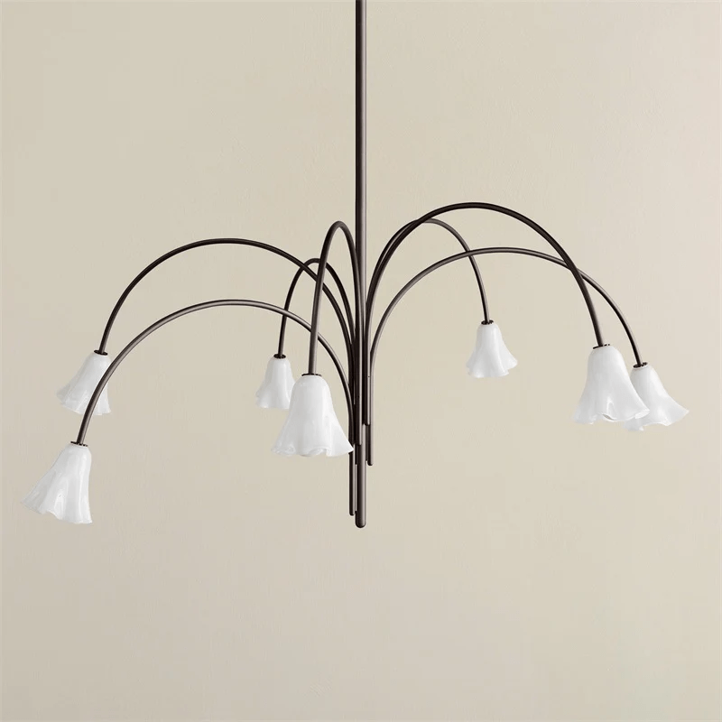 Beldenbrook Glass Chandelier-Moonnatur