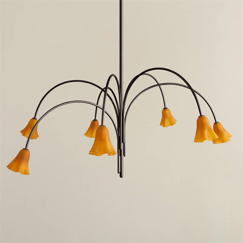 Beldenbrook Glass Chandelier-Moonnatur
