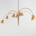 Beldenbrook Glass Chandelier-Moonnatur