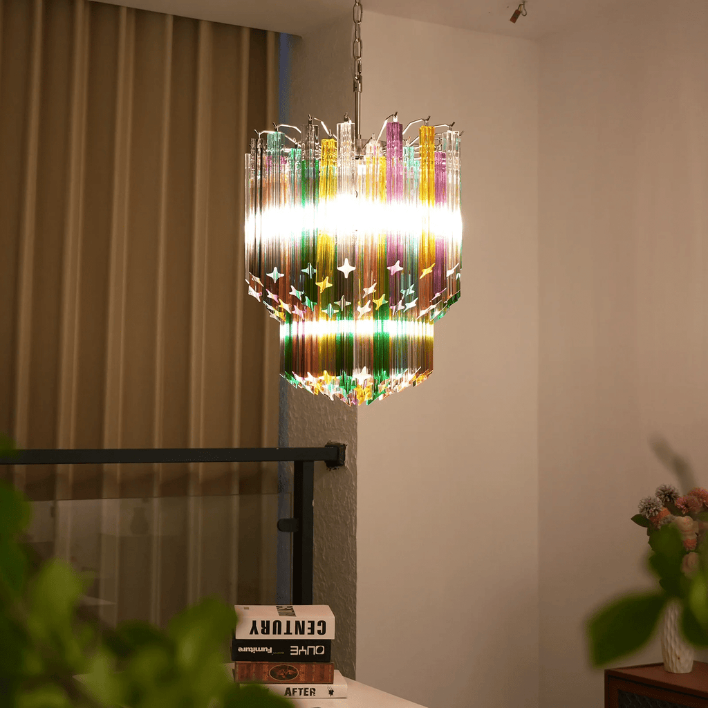 Camberlark Glass Chandelier-Moonnatur