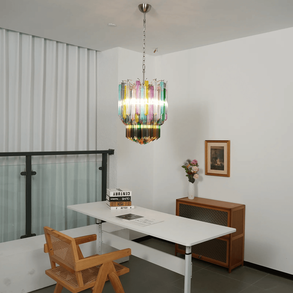 Camberlark Glass Chandelier-Moonnatur