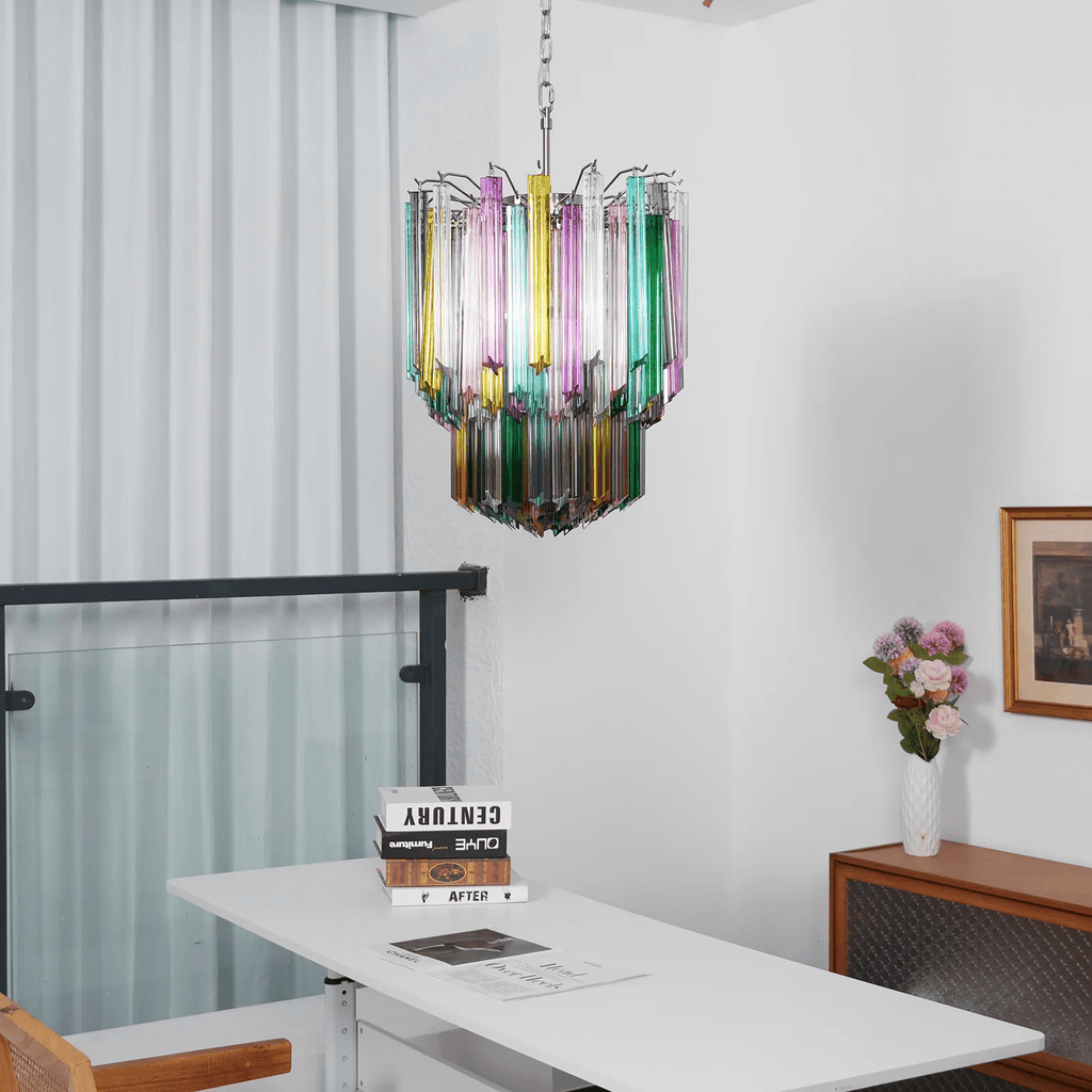 Camberlark Glass Chandelier-Moonnatur