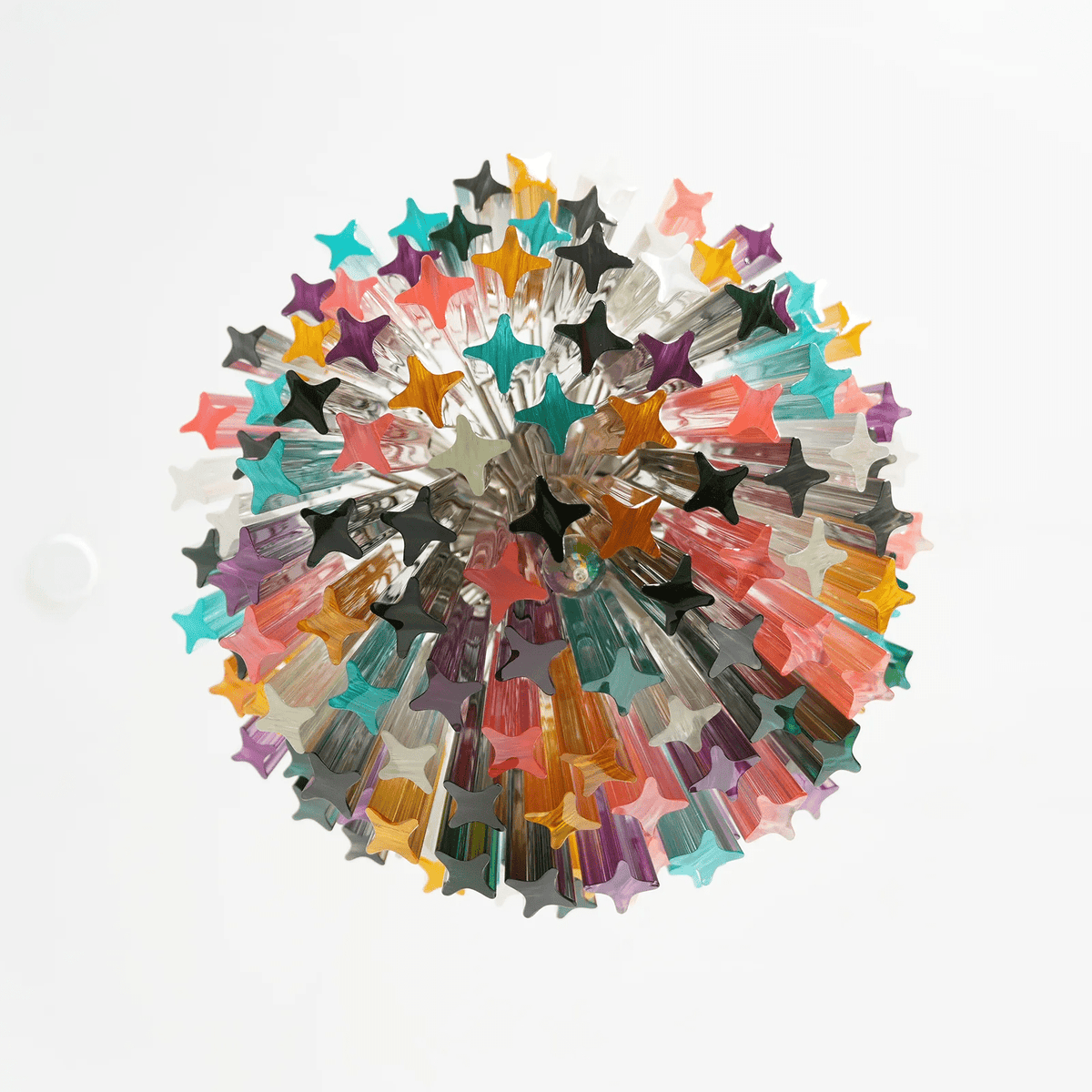 Camberlark Glass Chandelier-Moonnatur