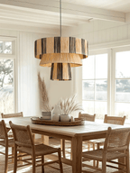 Rovenoria Raffia Pendant Light-Moonnatur
