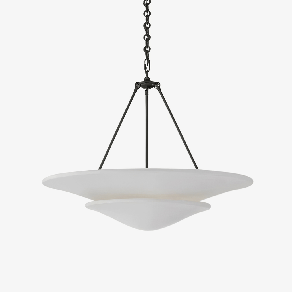 Fenrenwyn Plaster Pendant Light-Moonnatur