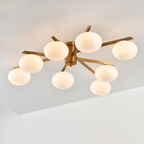 Gildenenelle Glass Ceiling Light-Moonnatur