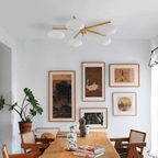 Gildenenelle Glass Ceiling Light-Moonnatur