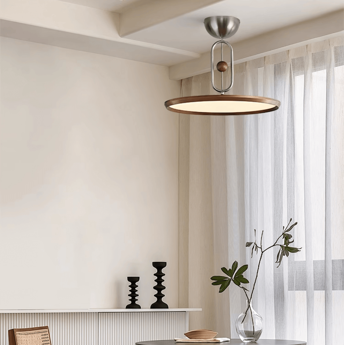 Garnelora Acrylic Ceiling Light-Moonnatur