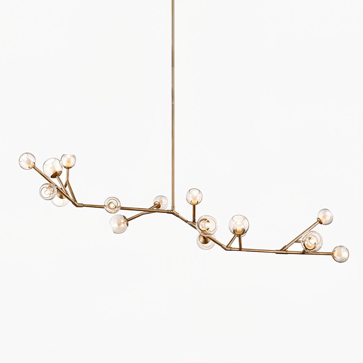 Nethenwren Glass Chandelier-Moonnatur