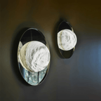 Ainsford Alabaster Wall Light-Moonnatur