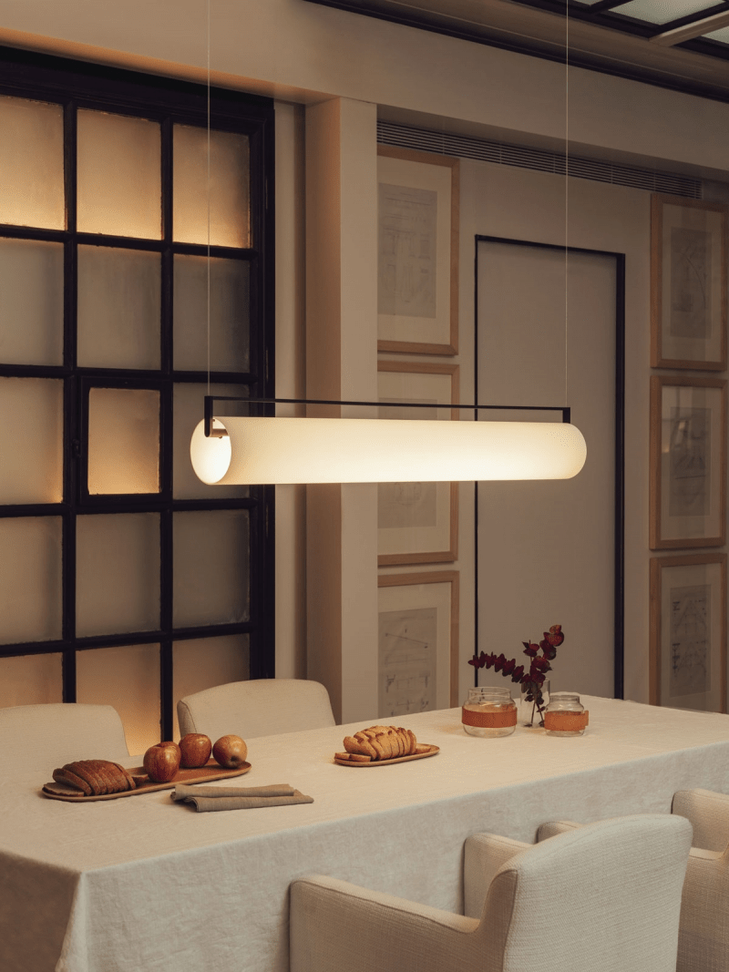Oakenash Acrylic Pendant Light-Moonnatur