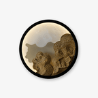 Ordelelia Wood Wall Light-Moonnatur