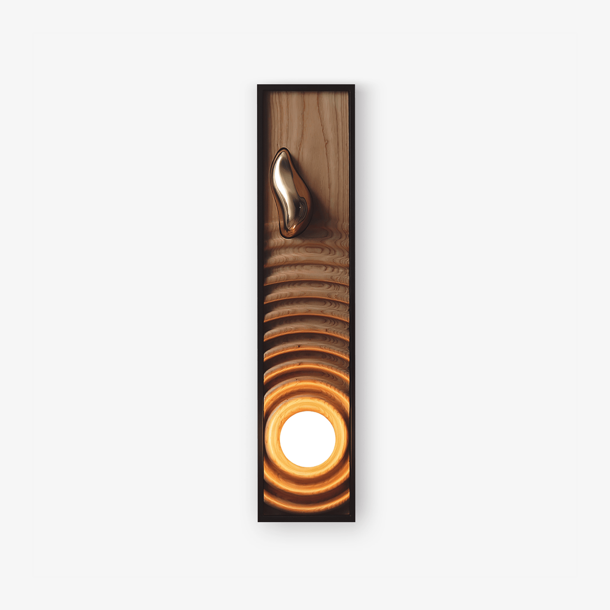 Orenelle Wood Wall Light-Moonnatur
