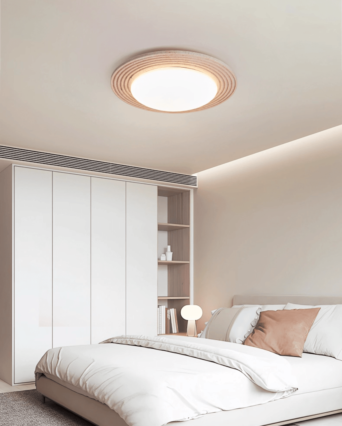 Tardenenis Travertine Ceiling Light-Moonnatur