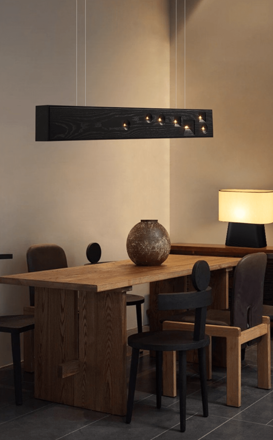 Dorrenaria Wood Pendant Light-Moonnatur