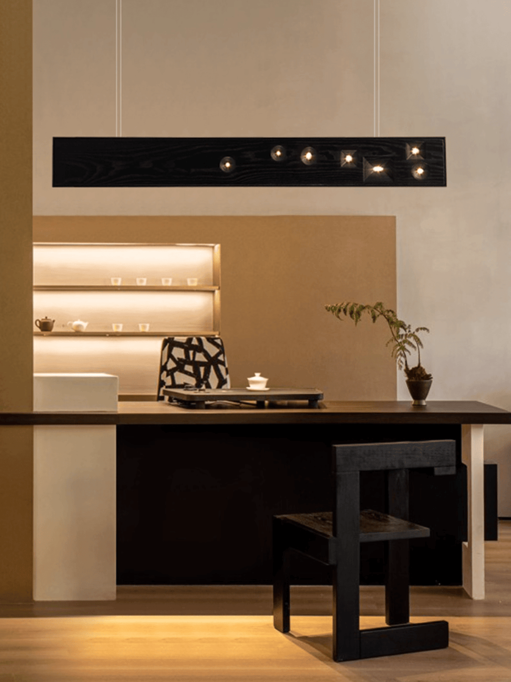 Dorrenaria Wood Pendant Light-Moonnatur