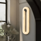 Lindelbrook Alabaster Wall Light-Moonnatur