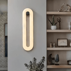 Lindelbrook Alabaster Wall Light-Moonnatur