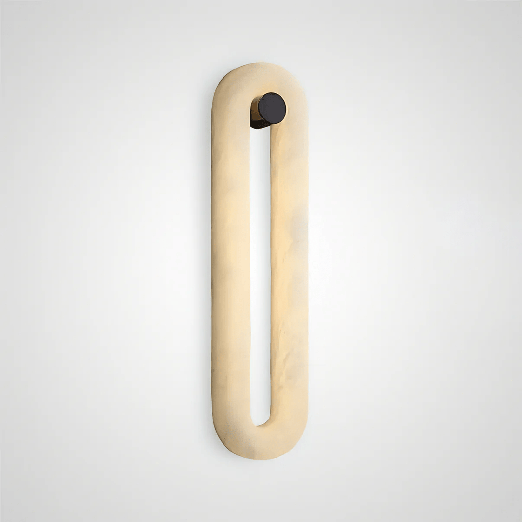 Lindelbrook Alabaster Wall Light-Moonnatur