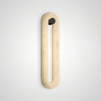 Lindelbrook Alabaster Wall Light-Moonnatur