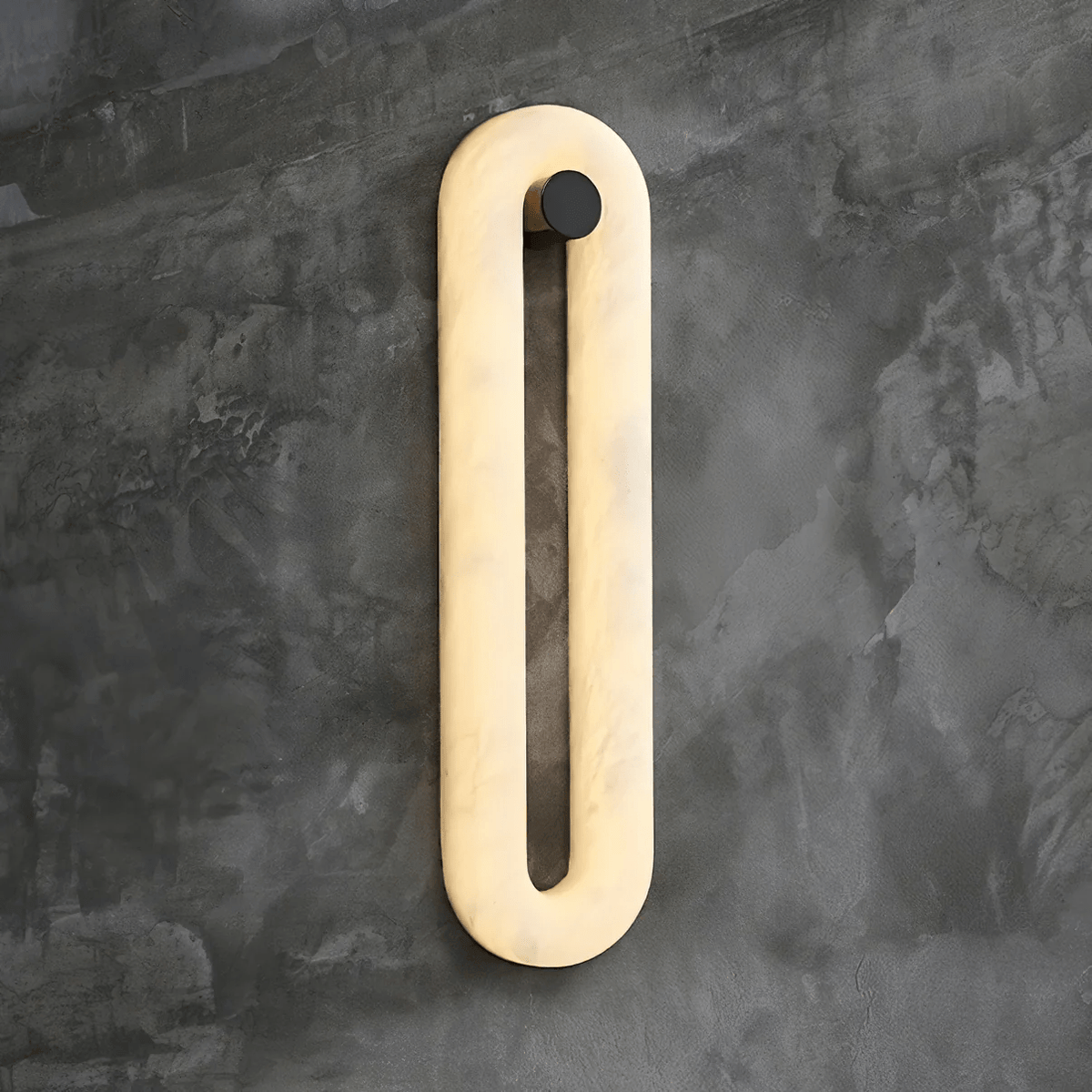Lindelbrook Alabaster Wall Light-Moonnatur
