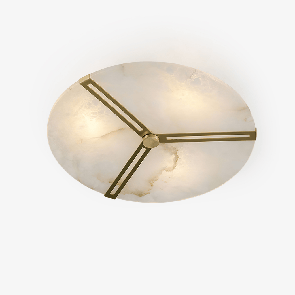 Hatherenora Alabaster Ceiling Light-Moonnatur