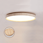Haldelelyn Travertine Ceiling Light-Moonnatur