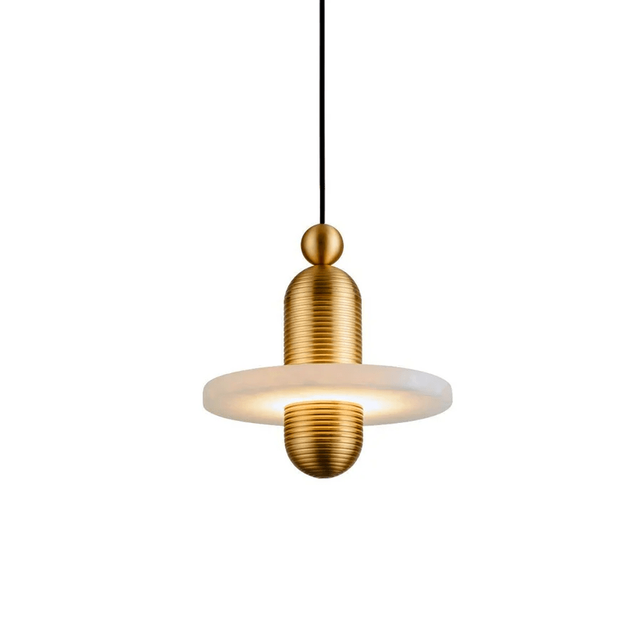 Grenelenis Alabaster Pendant Light-Moonnatur