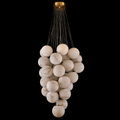 Fendellyn Alabaster Chandelier-Moonnatur
