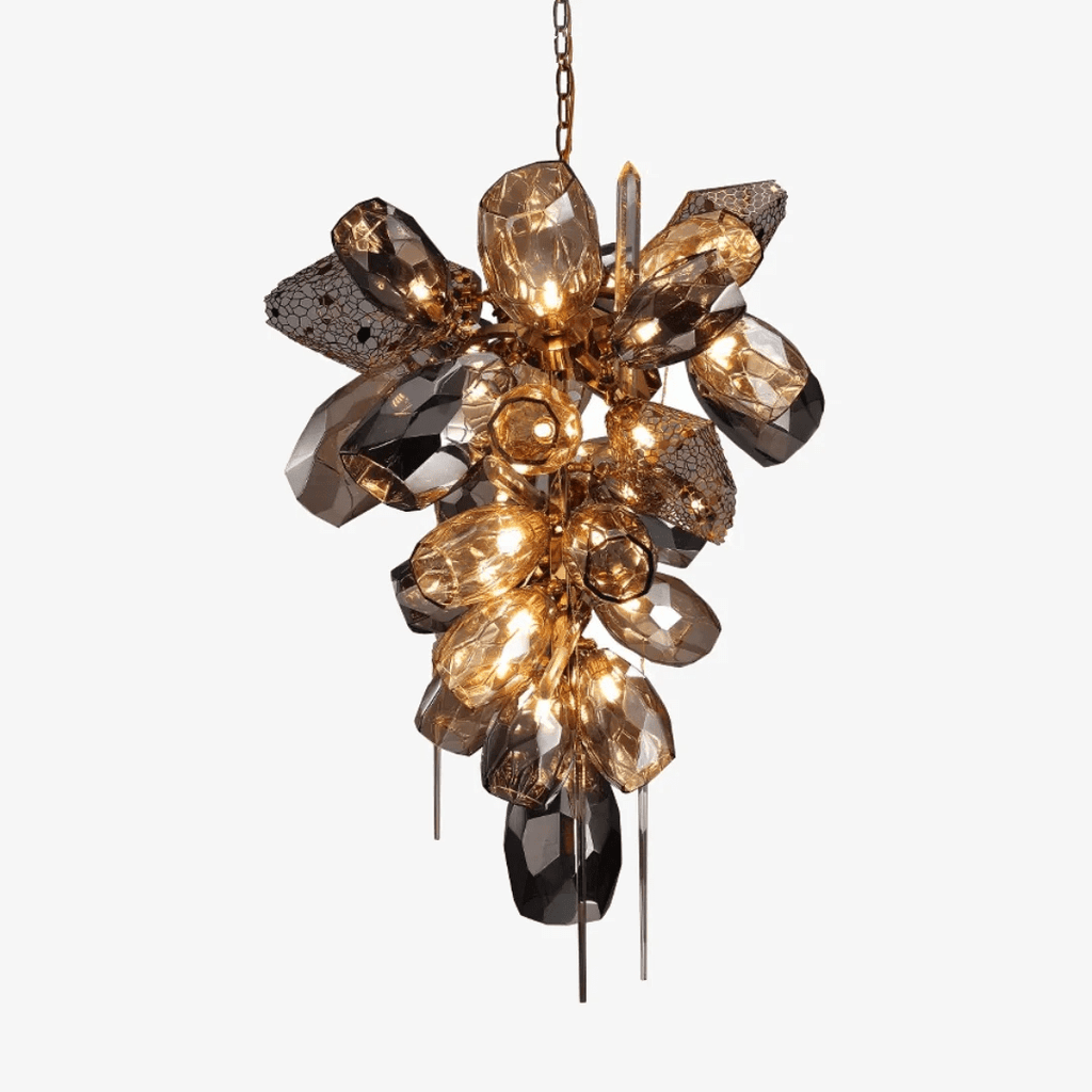 Farnelwynne Glass Chandelier-Moonnatur