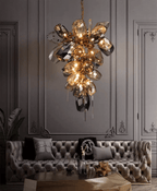 Farnelwynne Glass Chandelier-Moonnatur