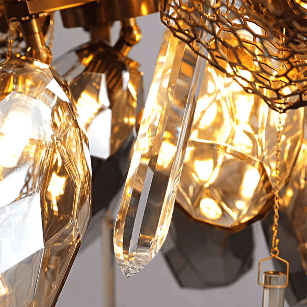 Farnelwynne Glass Chandelier-Moonnatur