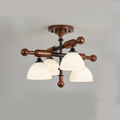 Marvenley Rubberwood Ceiling Light-Moonnatur