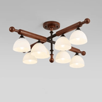 Marvenley Rubberwood Ceiling Light-Moonnatur