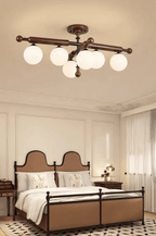 Marvenley Rubberwood Ceiling Light-Moonnatur