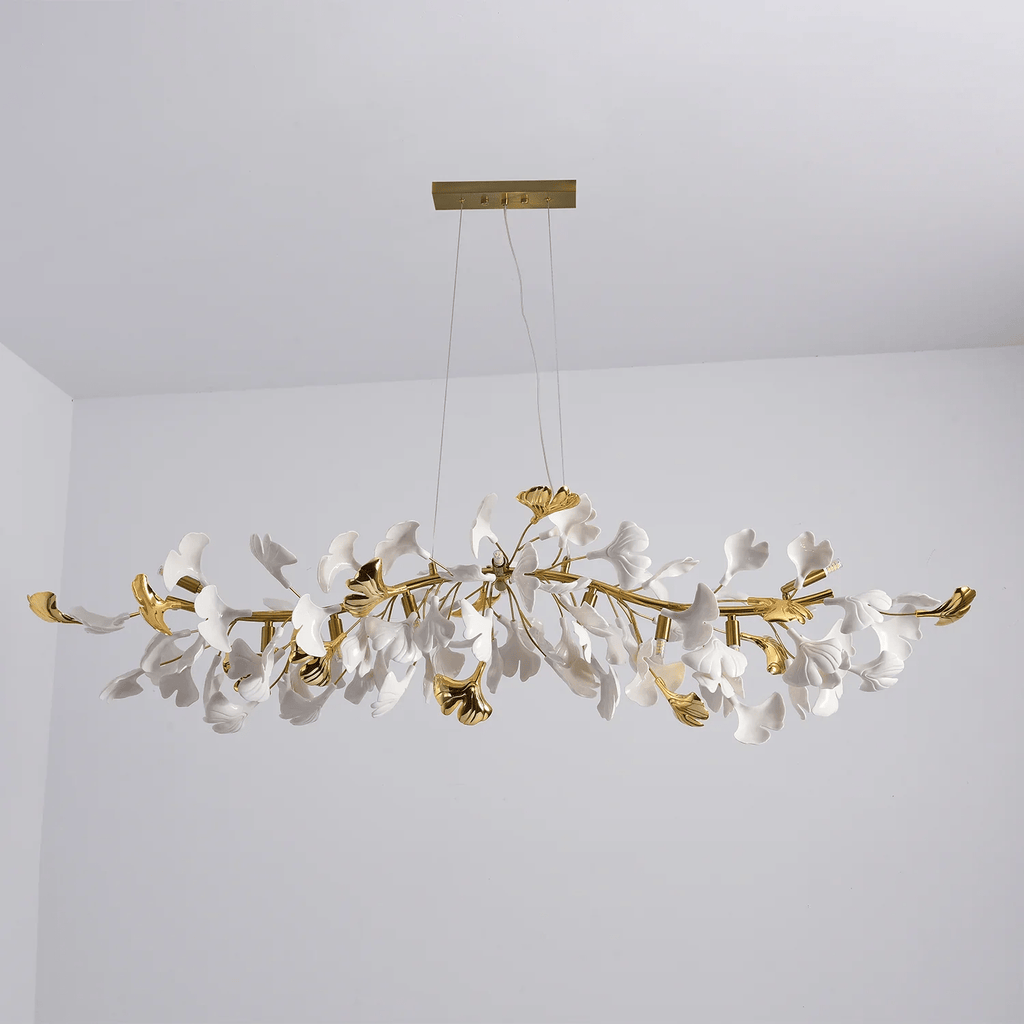 Qanise Ceramic Chandelier-Moonnatur