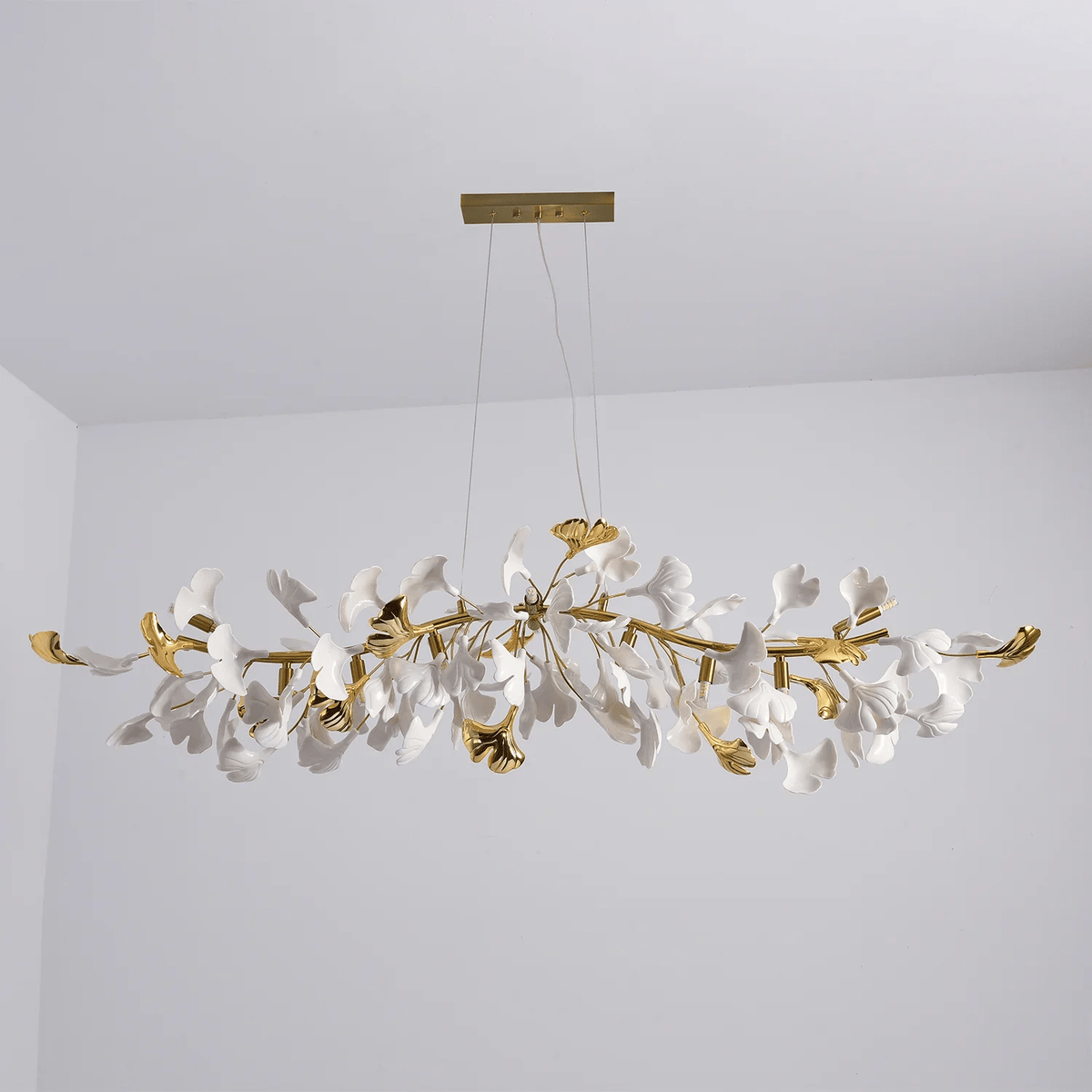 Qanise Ceramic Chandelier-Moonnatur