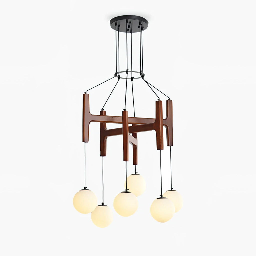 Meldenhill Wood Pendant Light-Moonnatur