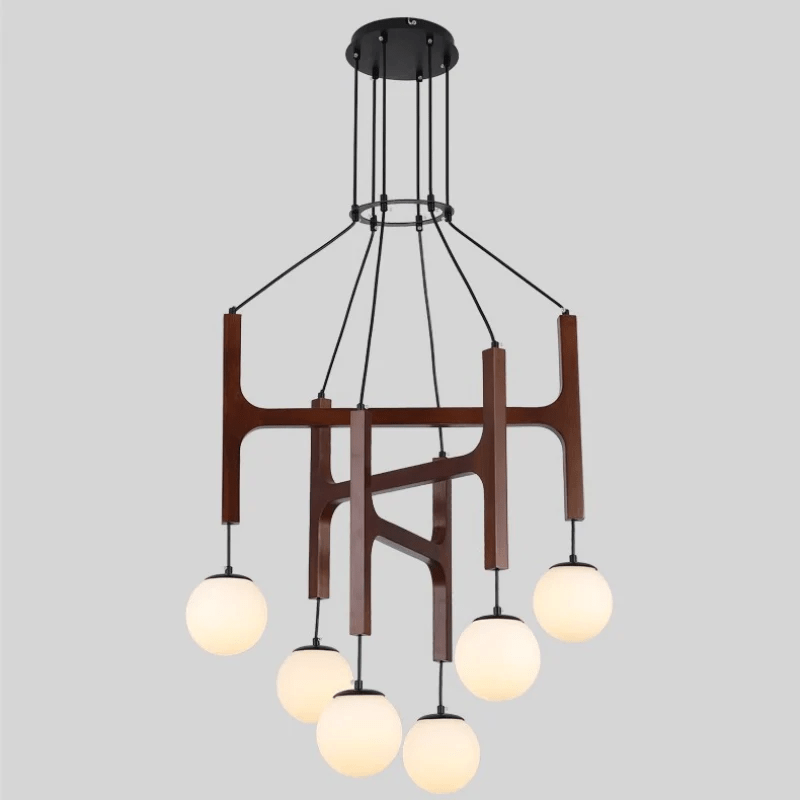 Meldenhill Wood Pendant Light-Moonnatur