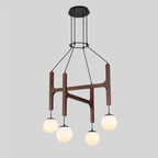Meldenhill Wood Pendant Light-Moonnatur