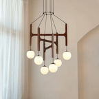 Meldenhill Wood Pendant Light-Moonnatur