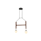 Meldenhill Wood Pendant Light-Moonnatur