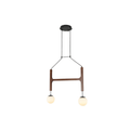 Meldenhill Wood Pendant Light-Moonnatur