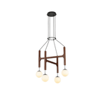 Meldenhill Wood Pendant Light-Moonnatur