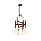 Meldenhill Wood Pendant Light-Moonnatur