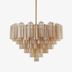 Emrenonna Glass Chandelier-Moonnatur
