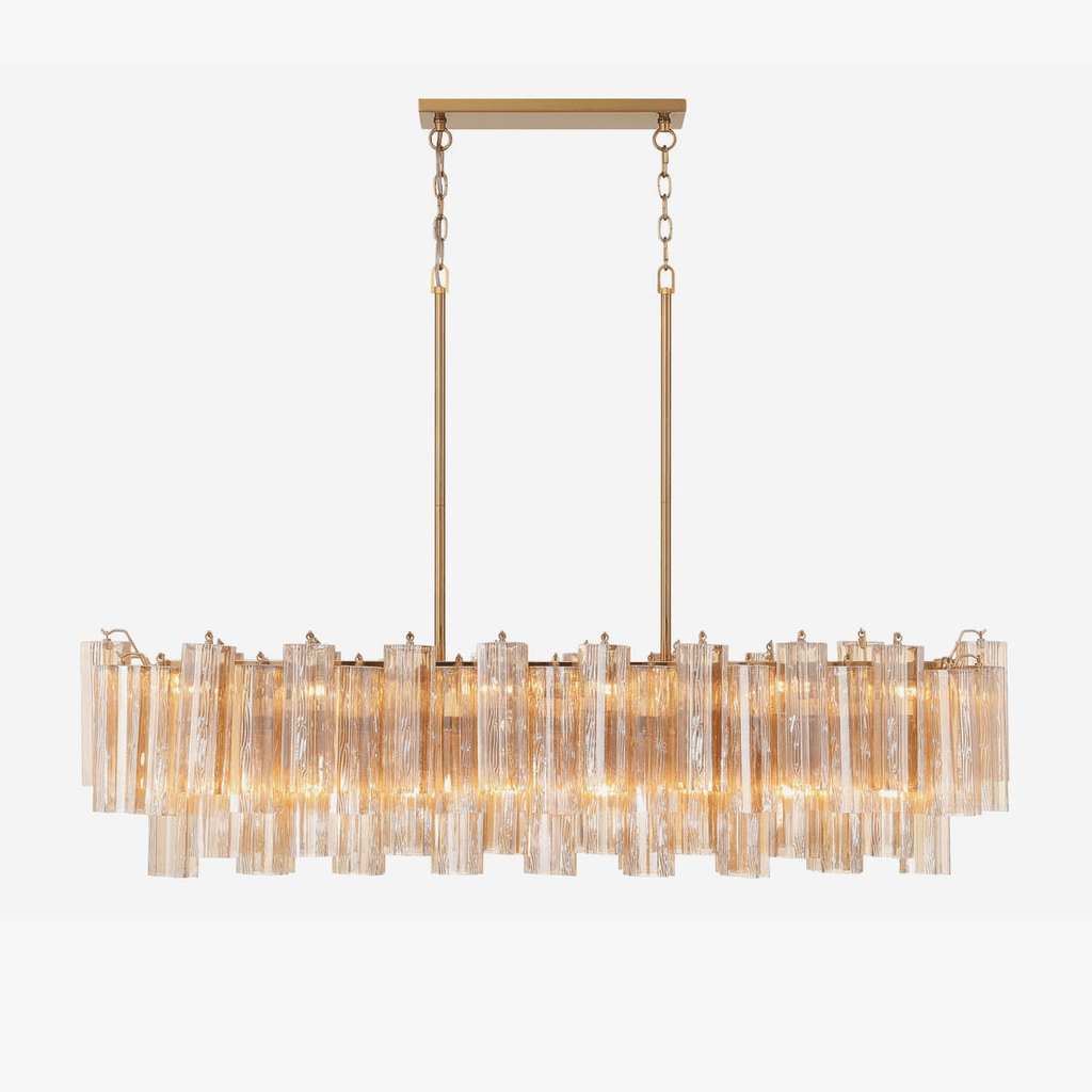 Elsenis Glass Chandelier-Moonnatur
