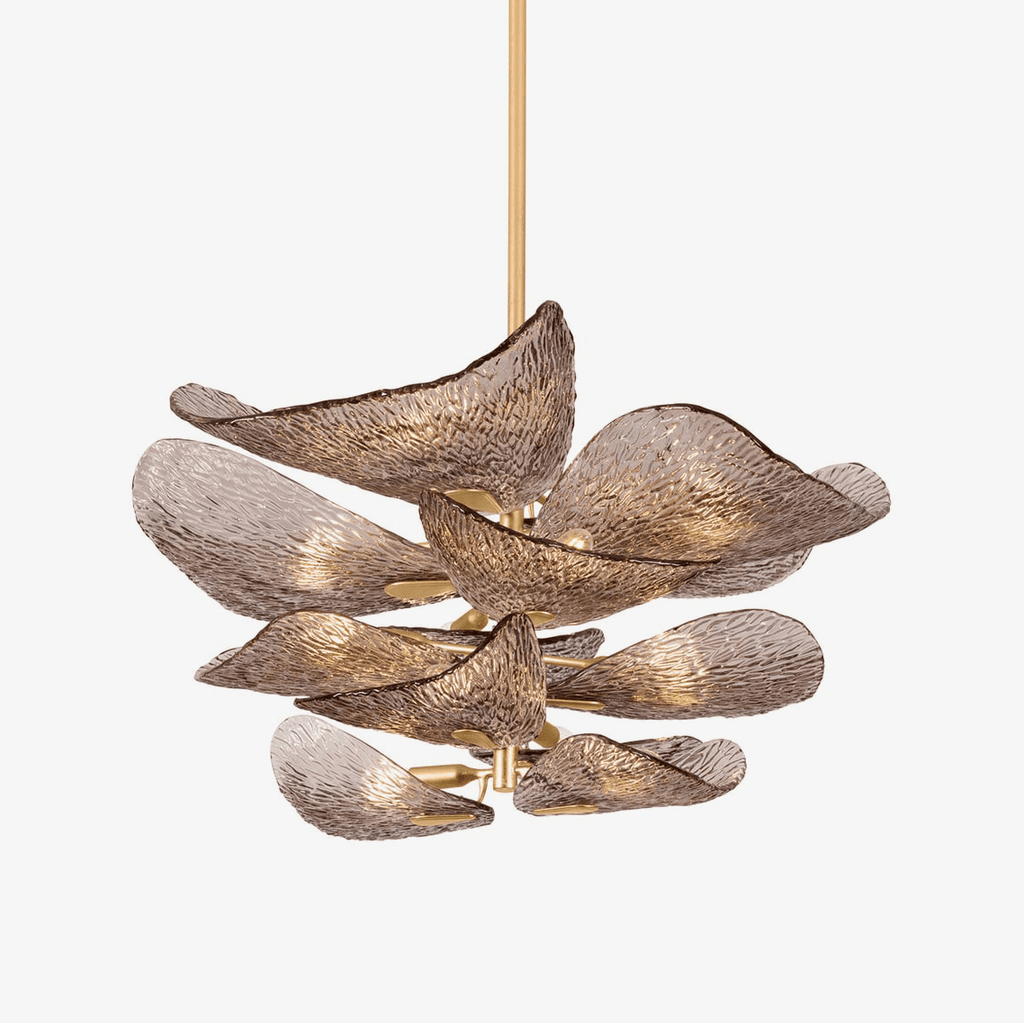 Casterrose Glass Chandelier-Moonnatur
